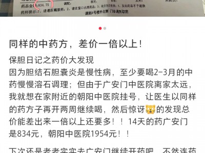 中国中医科学院广安门药方